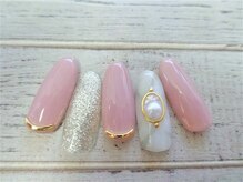 ブランロール 中目黒店(Blanl'or)/大理石柄×ダスティピンク