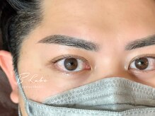 【メンズ眉毛WAX脱毛】全席個室のプライベート空間で、一番理想の美眉毛に。