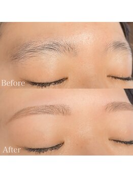 ビューステージ アイブロウサロン 小倉/自眉が薄くても形がでます♪