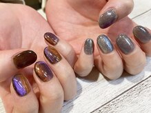 ネイルアルケー(Nail ARCHE)/バイカラーマグネットネイル