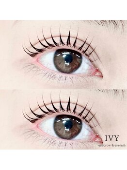アイビー 稲田堤店(IVY)の写真/あなたの目の形に合わせて似合わせまつ毛をご提案◎化粧品登録済まつ毛ティントで魅力的な目元へ導きます♪