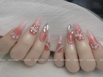 ピーチネイル 大塚(Peach Nail)/チップ長さだしx10本付け
