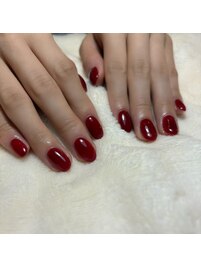 ワンカラー/レッド/ゴージャス