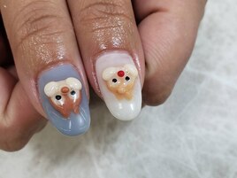 3Dキャラクターネイル