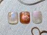 《夏デザイン追加♪》フットネイル＊定額親指アート◎初回オフ無料 ￥6,700