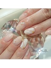 アモ ネイル(Amo NAIL)/上品ネイル