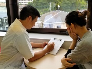 骨盤先生のカラダメンテ 新横浜店/まずはじっくりカウンセリング