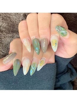 グラマラス アンジェアイ 荻窪店(glamourous ange eye)/シンプルネイル