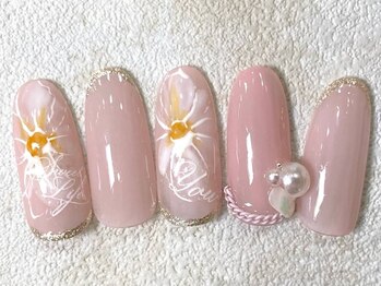 レイネイル 岐阜茜部店(RAY NAIL)/スプリングフラワー