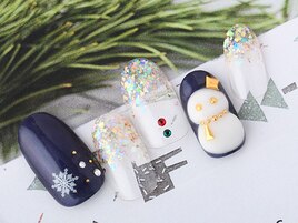 クリスマスネイル