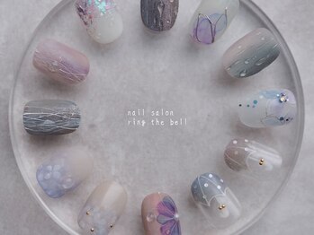 リング ザ ベル(ring the bell)/梅雨ネイルアート