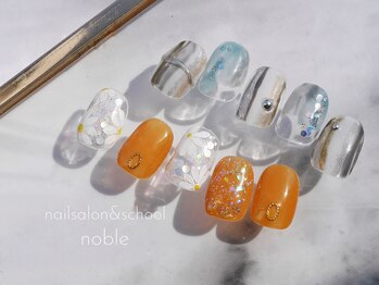 ネイルサロンアンドスクール ノーブル(noble)/チップサンプル