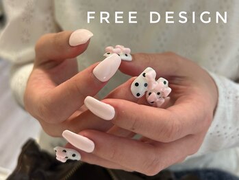 ルア(lua.)/ドットリボン*free design