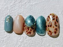 ネイルビート(NAIL BEAT)/レオパードネイル