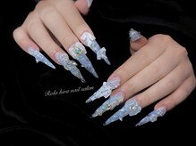 ローラキラ(Rola kira)/上品な猫目ぼかしネイル