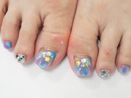 夏ネイルフット8580円