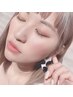 フラットラッシュ◇上まつ毛120本♪韓国ニュアンスブラウン1カラー変更無料