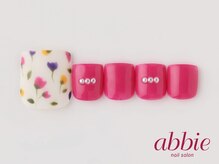 ネイルサロンアビー 北千住店(abbie)/カラフルフラワーマット ￥12485