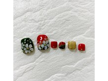 チャミュエル/《フットアート》アシメントリー