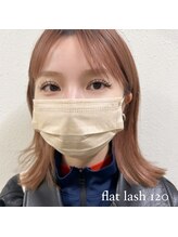 ルシェオ 表参道(LUCIEO)/フラットラッシュ120本　