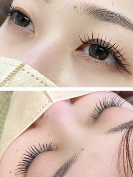 プリル ネイルアンドアイラッシュ 御幸ヶ原店(Puril NAIL&EYELASHES)の写真/《経験豊富で高い技術力の実力派サロン》持続力の高いLEDマツエクを導入!!施術後すぐに入浴・洗顔可能★