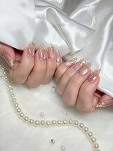 ビビ(ViVi)/クリアフレンチネイル