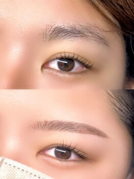 アイブロウメニューがあるサロン