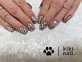 ニュアンスネイル/冬ネイル