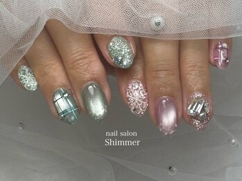 シマー(Shimmer)/冬ネイルマグネット