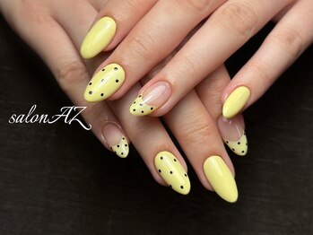サロン エージー(salon AZ)の写真/駅徒歩5分で通いやすい！22時までの営業で仕事帰りやお出かけ帰りにも♪見るだけで気分の上がる指先へ◎