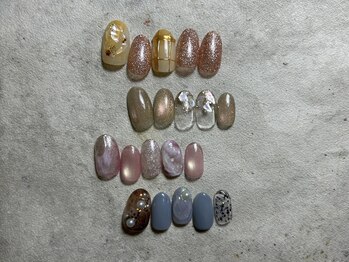 アールラッシュ アンド アールネイル(Rlash & r.nail PRODUCED BYα)の写真/初めてのお客様も安心＊シンプルからアートご希望の幅広いお客様にネイルをお楽しみ頂けます♪