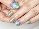 爽やかニュアンスネイル　￥10000