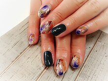 ウォーターワールド 大和店(WATER WORLD)/大理石ネイル