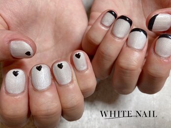 ホワイトネイル 武蔵小杉店(WHITE NAIL)/モノトーンネイル