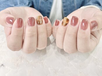 アオネイル(青桜 ao_nail_)/ハンド Simple Designコース