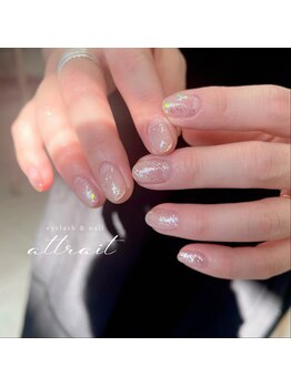 アトレー(attrait)/クリアオーロララメ