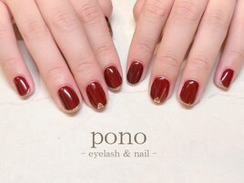 ハートネイル/ワンカラー