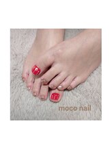 モコネイル(moco nail)/【フット】親指アート