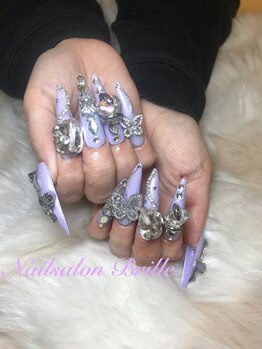 エスフィーネイルサロン ブリーユ(Esfy nailsalon Brille)/ゴテゴテネイル