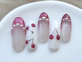 さくらんぼネイル/定額7000円