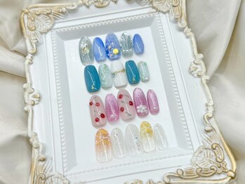 リズム シークレット(Rizm secret)の写真/【サンプルの種類が豊富・色変えもOK！】デザインに迷われてしまう方のご来店も是非お待ちしております！