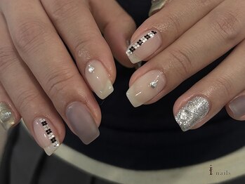 ひとくせアートシンプルネイル