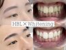 【当日限定SET】新HBL+眉WAX(メイク仕上げ)+歯ホワイトニング￥12600→￥4400