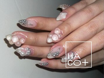 ハコプラスネイルズ 表参道 渋谷(Haco+ Nails)/Kurumi | シンプルアート