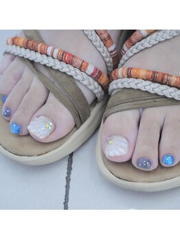 ディアデイズネイル(dear days nail)/サマーマーメイドアート