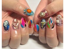サニーサイドアップ ネイル(Sunny SideUp nail)/summer pop art.