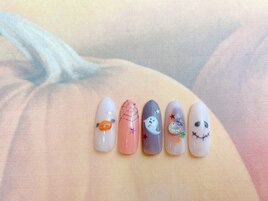 ハロウィンネイル