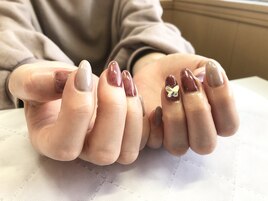 ワンカラー×ちょうちょ