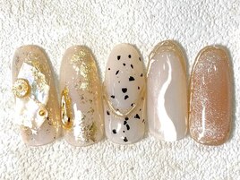 ダルメシアンネイル