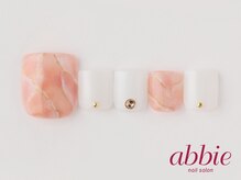 ネイルサロンアビー 北千住店(abbie)/煌めきマーブル　￥13464